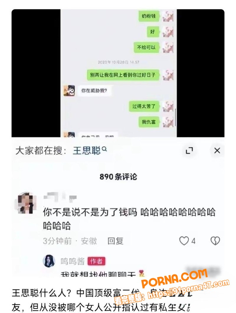 国民老公王思聪前女友 黄...（33）
