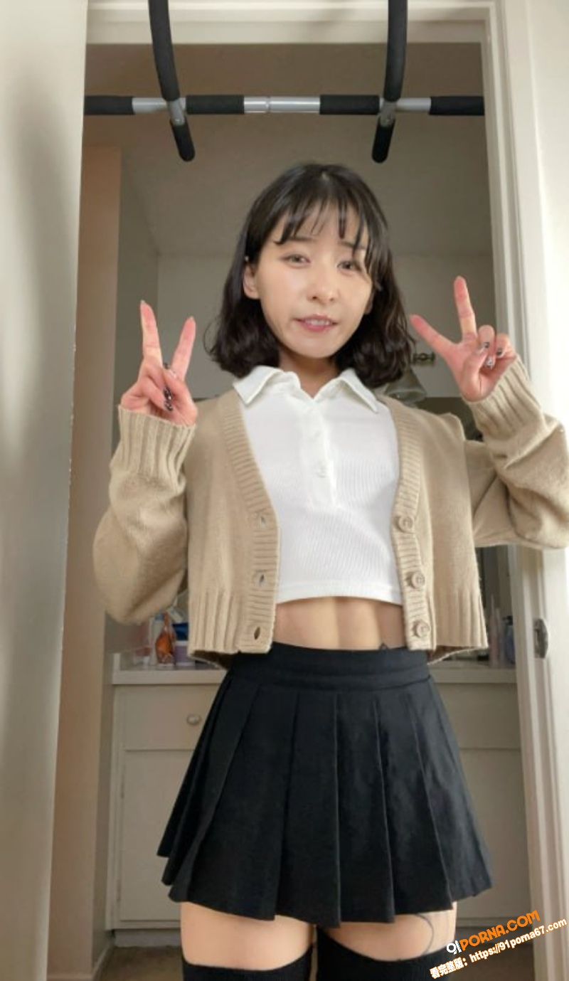 中韩混血极品健身肌肉美女...（6）