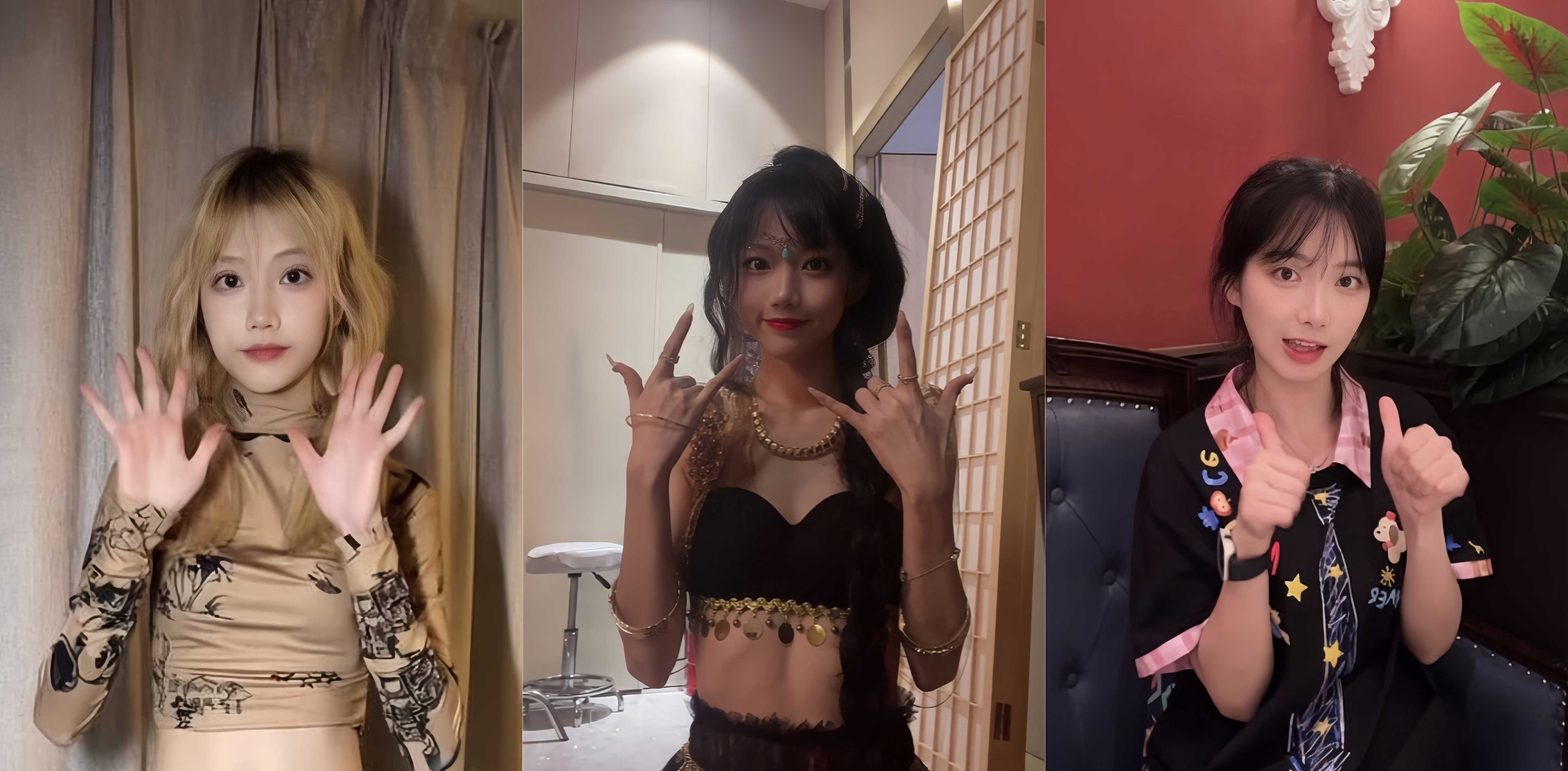 抖音网红 比奇堡名媛 贺子涵 再度爆火 开播自慰被家人发现 名场面堪称逆天！