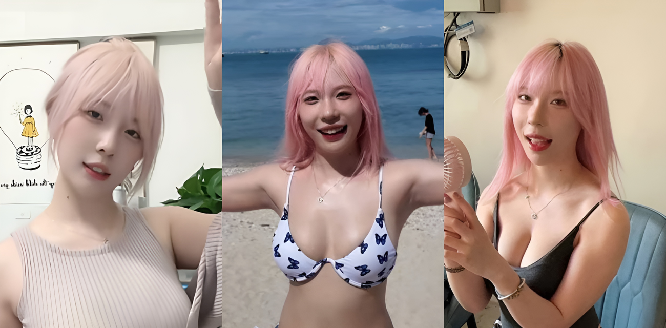 抖音爆乳网红 荔枝木烤鸡 不雅视频曝光 可爱嫩妹卖逼捞金 玩开档后入被爆操狂顶 臀浪翻滚欲仙欲死！